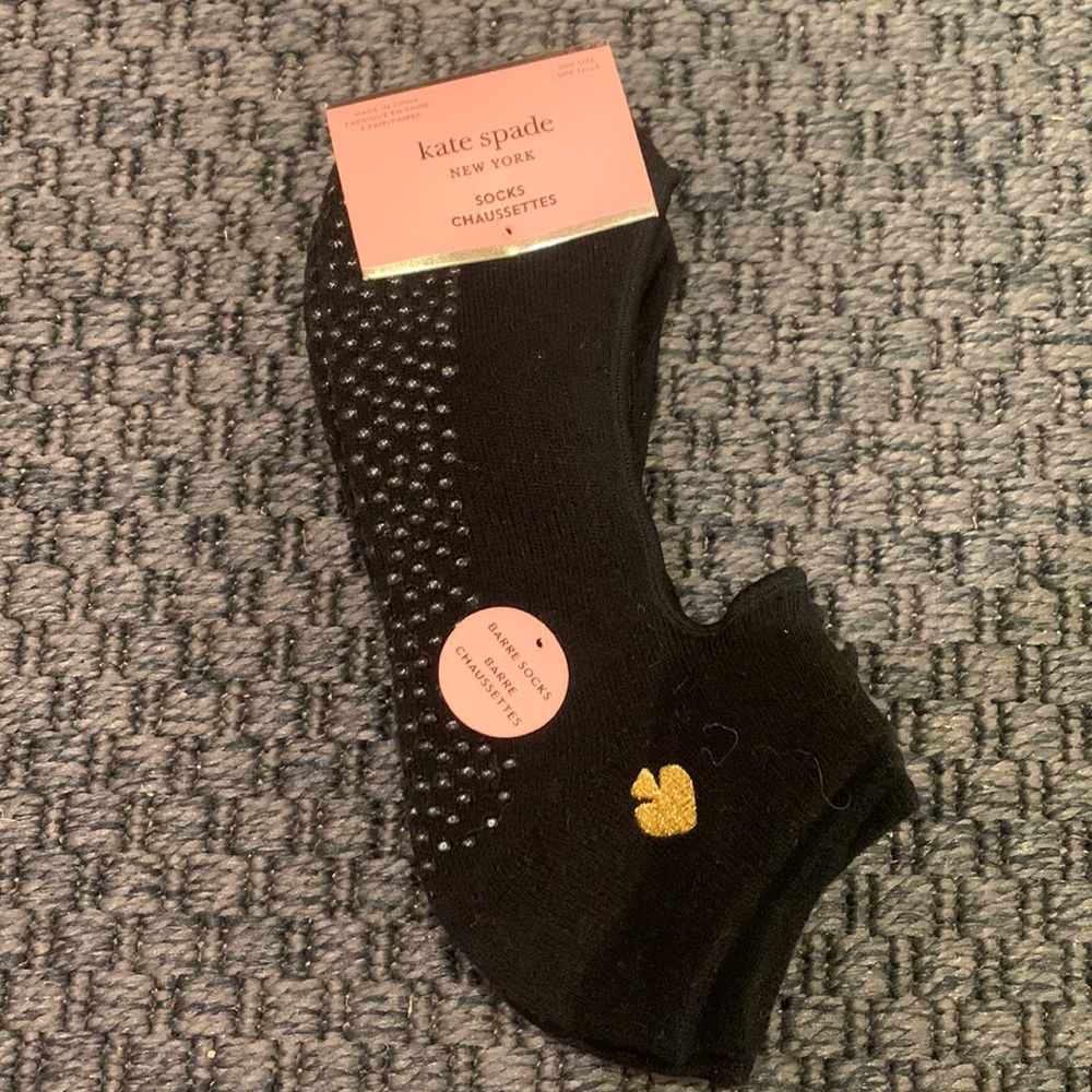 NWT Kate Spade Barre Socks